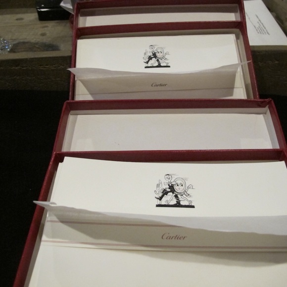 ****SOLD****Cartier note cards - Picture 4 of 6